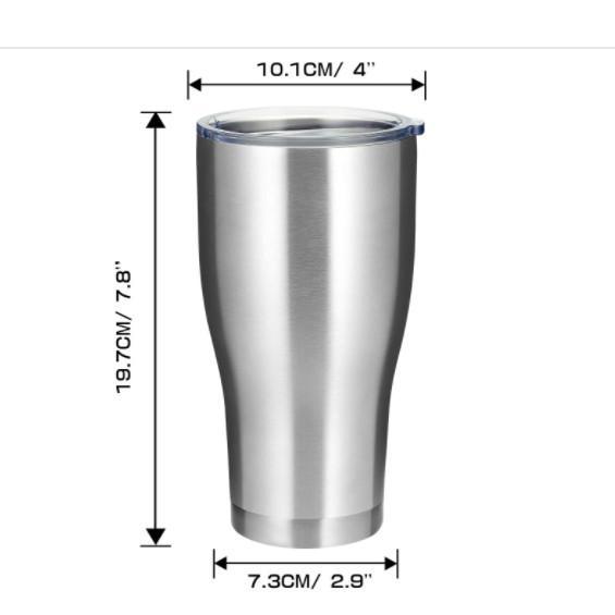 30oz CASE (25 UNITS) Insulated stainless steel Tumbler beach best camping Tumbler