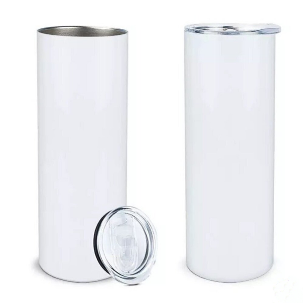 30oz Case (25units)Sublimation Skinny Strainght Tumbler Tumblers Wholesale