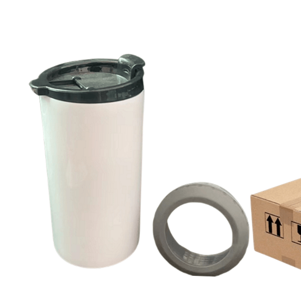 16oz CASE (25 UNITS) 4 in 1 Sublimation Skinny Slim Can Cooler