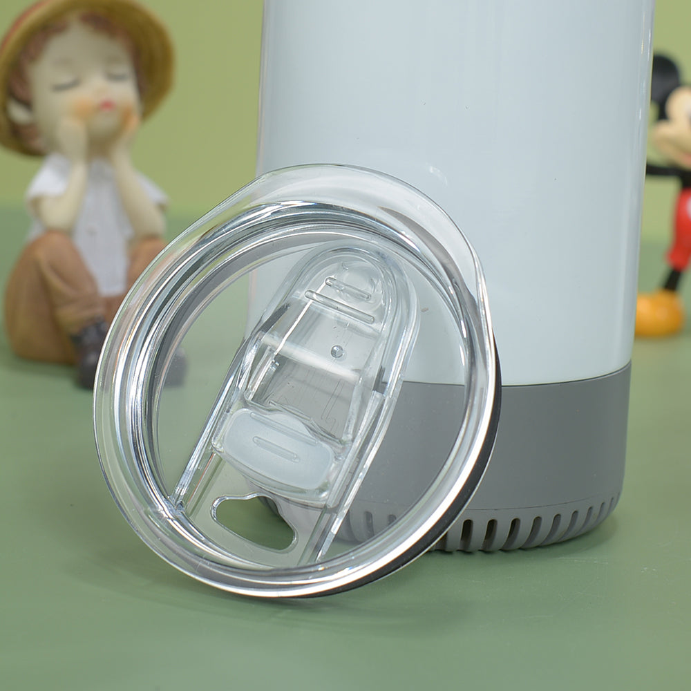 20oz New Models Straight Skinny Sublimation Bluetooth Speaker Tumbler