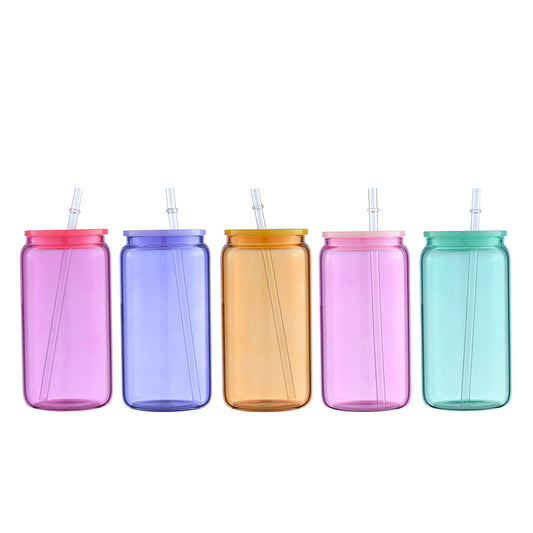 16oz Case 32Unit Colorful glass Tumbler