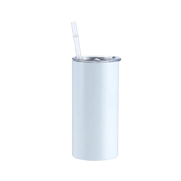 15oz CASE (30 UNITS) Sublimation straight skinny tumbler