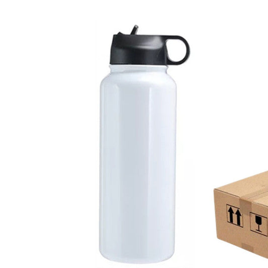 25oz Case of (25UNITS）Sublimation Flask Wide Mouth Water Bottles Tumbler Flask Wholesale
