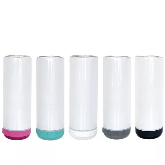 20oz CASE (25 UNITS) Sublimation USB bluetooth speaker tumbler
