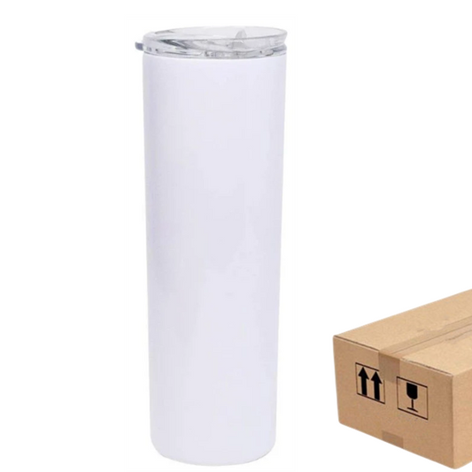 30oz Case （25units）Sublimation Skinny Strainght Tumbler Tumblers Wholesale
